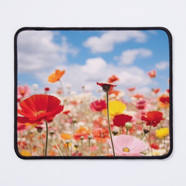 Item preview, Beautiful flowers field photo designed and sold by mliotard.
