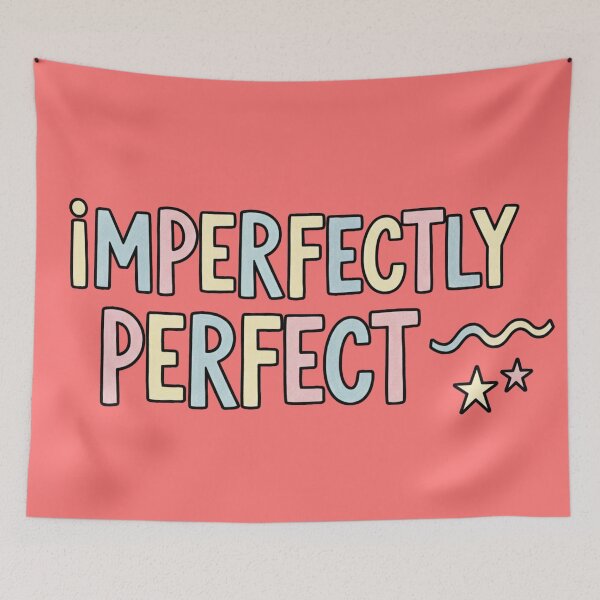 Item preview, Imperfectly Perfect - Motivational and Positive Phrase designed and sold by Karina Creative Studio.