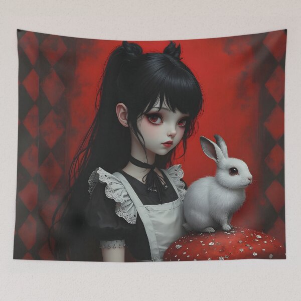 Item preview, Gothic Alice - White Rabbit  designed and sold by Babylonia @ CəRyn Lab AI .