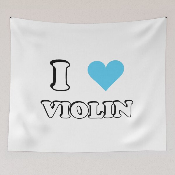 Item preview, I love violin  designed and sold by Inspirationmotivation.