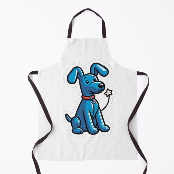 Item preview, Cute Blue Cartoon Dog designed and sold by Apex Designs.