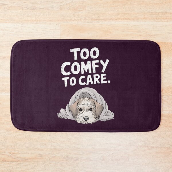 Item preview, Cozy Puppy Too Comfy To Care  designed and sold by Jennifer Guerrero.