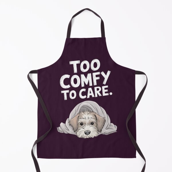 Item preview, Cozy Puppy Too Comfy To Care  designed and sold by Jennifer Guerrero.