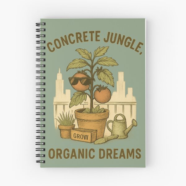 Item preview, Concrete Jungle, Organic Dreams designed and sold by Chill Doodles.