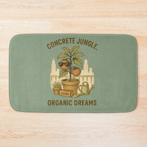 Item preview, Concrete Jungle, Organic Dreams designed and sold by Chill Doodles.
