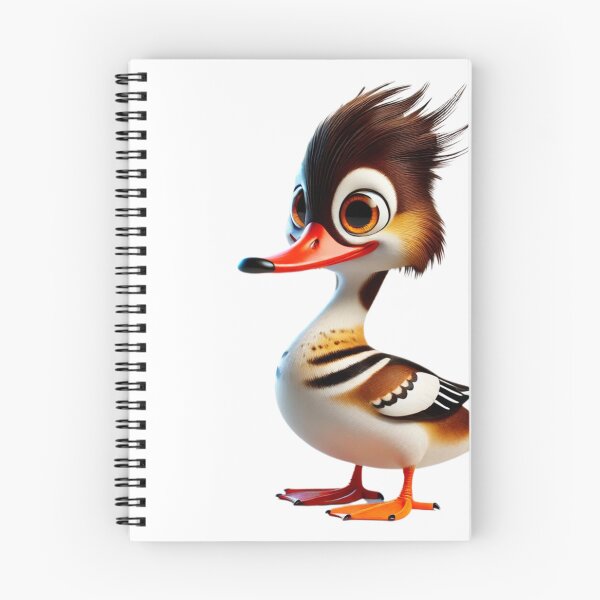 Item preview, Cute Merganser Duck designed and sold by Sillytoe.