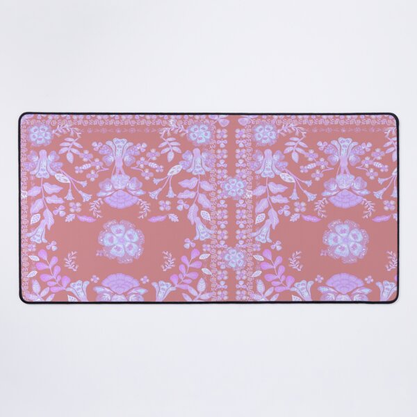 Item preview, Folk Floral Tapestry designed and sold by Loomandlorebyh.