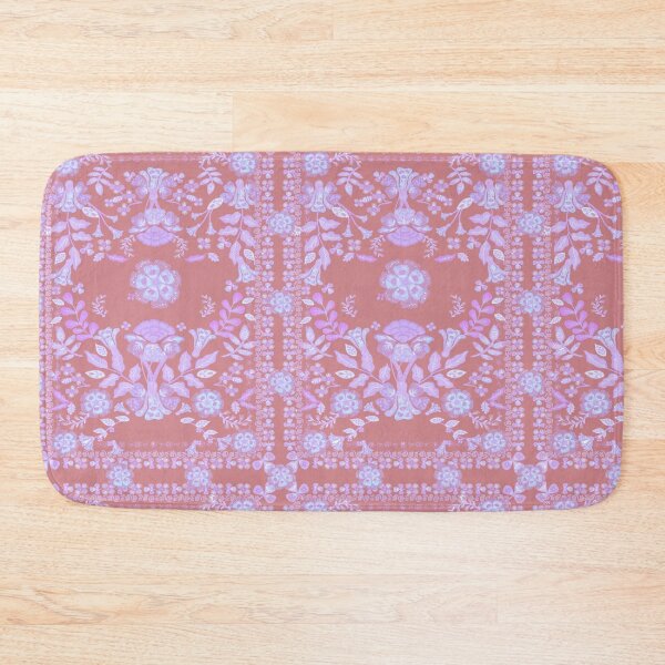 Item preview, Folk Floral Tapestry designed and sold by Loomandlorebyh.