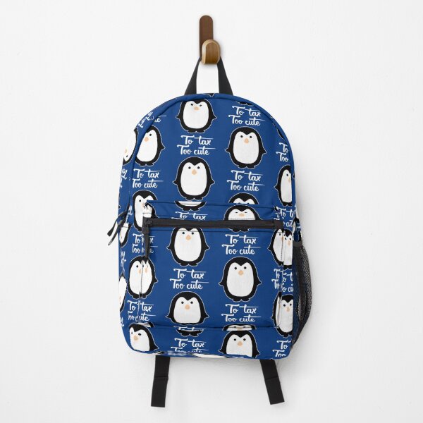 Item preview, Too Cute To Tax Funny Penguin designed and sold by Jennifer Guerrero.