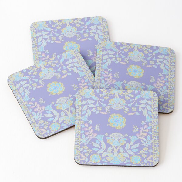 Item preview, Folk Floral Tapestry designed and sold by Loomandlorebyh.
