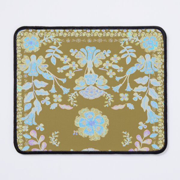Item preview, Folk Floral Tapestry designed and sold by Loomandlorebyh.