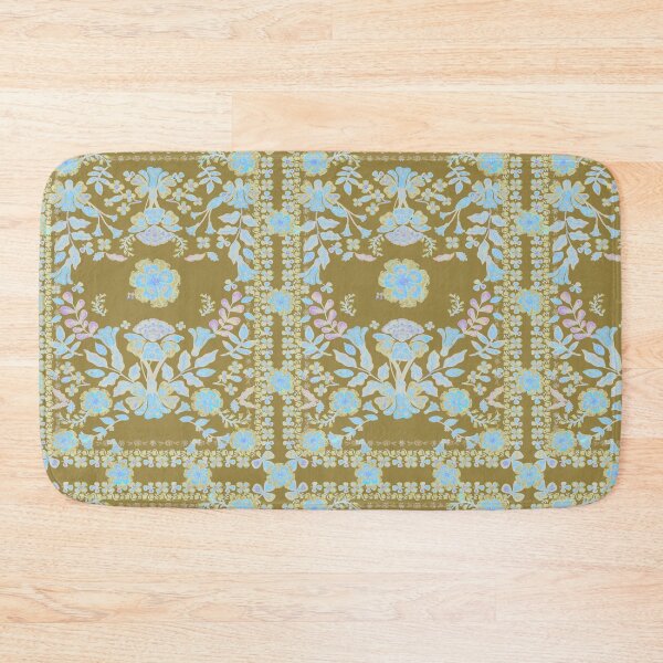 Item preview, Folk Floral Tapestry designed and sold by Loomandlorebyh.