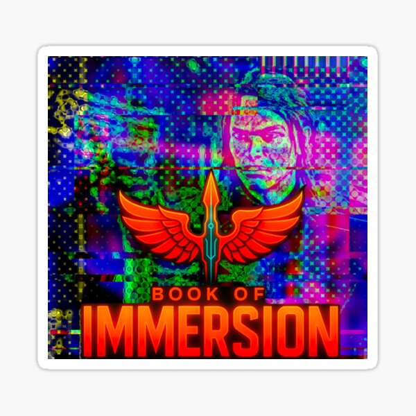 Renyke from Immersion Strata 14 Tale Teller Club Books Sticker