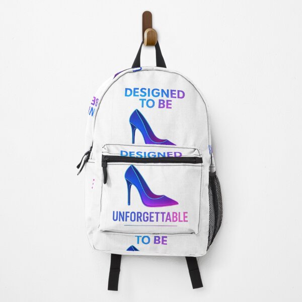 Item preview, Designed to be Unforgettable – Elegant high heel saying in futuristic neon colors designed and sold by ParaSiempreS.