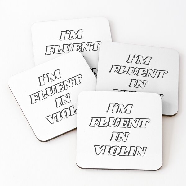 Item preview, Im Fluent in Violin   designed and sold by Inspirationmotivation.