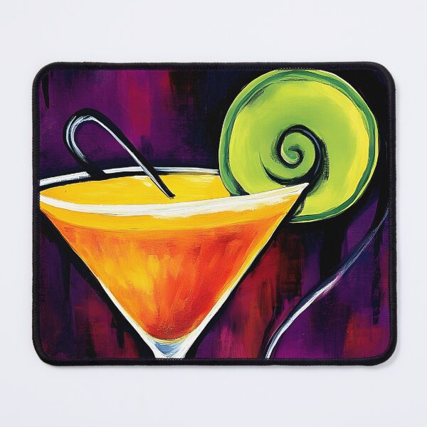 Item preview, Raise a Glass to Halloween with Festive Cocktails Pumpkins and Spiraling Color designed and sold by OlfactoART Studio.