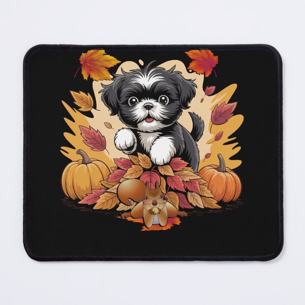 Item preview, Shih Tzu Dog Fall Season designed and sold by tamdevo1.