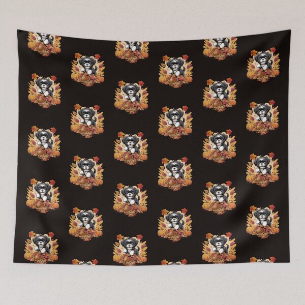Item preview, Shih Tzu Dog Fall Season designed and sold by tamdevo1.