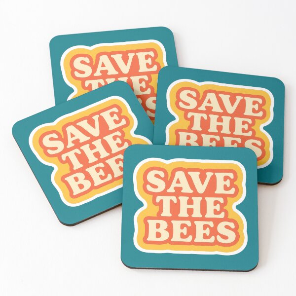 Item preview, Save The Bees Sticker designed and sold by ArtComixHaven.