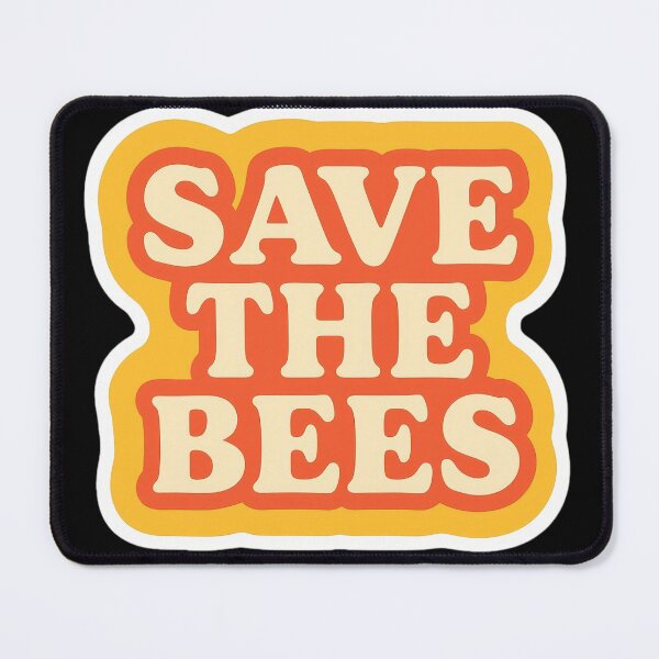 Item preview, Save The Bees Sticker designed and sold by ArtComixHaven.
