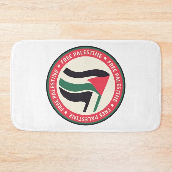 Item preview, Free Palestine antifa flag designed and sold by piscininha.