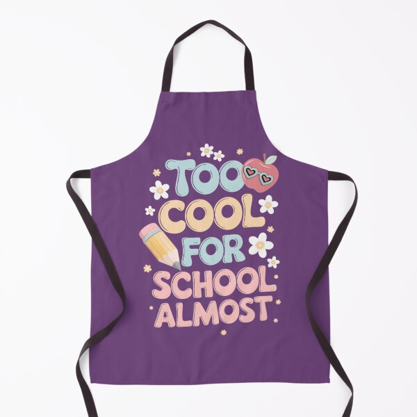 Item preview, Too Cool For School Retro Back To School Design designed and sold by Jonathan Avery.