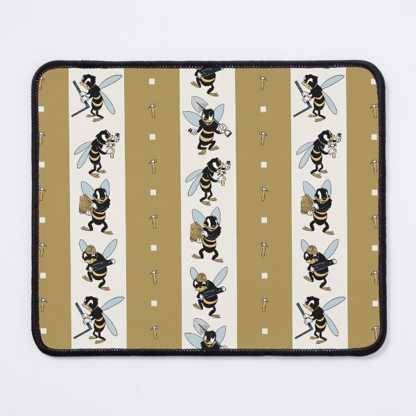 Item preview, Construction Bees and Hammer Vertical Stripe - Seabees designed and sold by Miwhi’s Shop.
