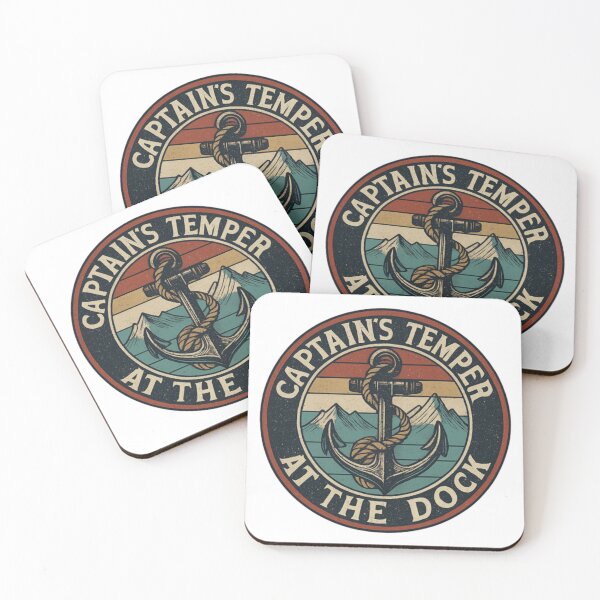 Item preview, The captain's temper on the dock designed and sold by JonysCreativeDesigns.