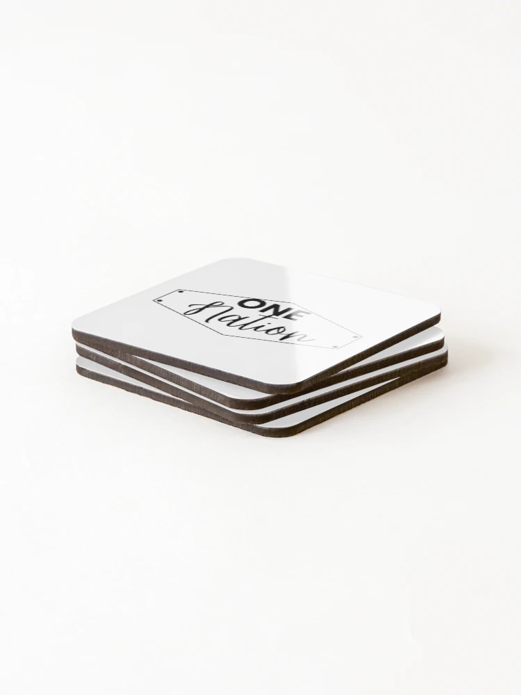 Thumbnail 4 of 5, Coasters (Set of 4), One Nation designed and sold by RiffCoDesigns.