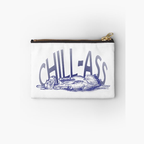 Item preview, Drawing of a donkey rolling on the ground - navy blue colorized version with English text designed and sold by SylvieG18.