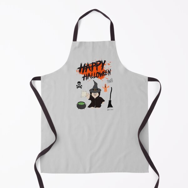 Item preview, Mono Bear Halloween Graphic – Witch Bear with Cauldron and Spell designed and sold by mintmono-studio.