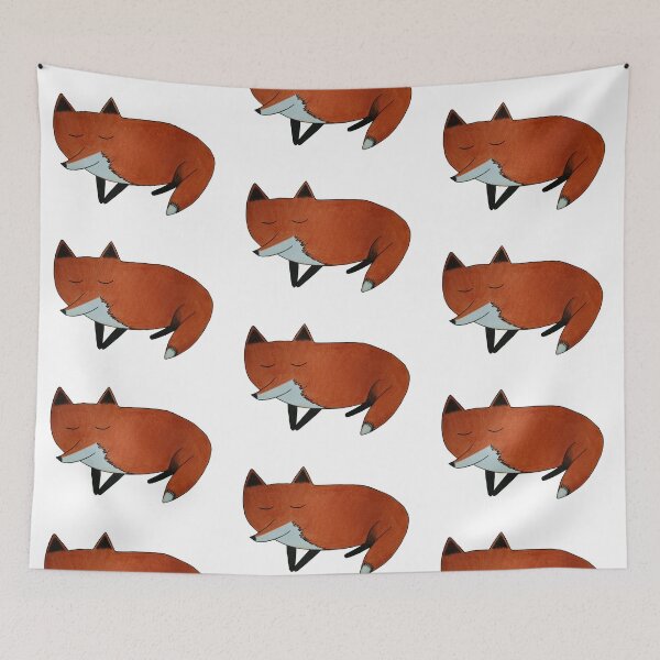 Item preview, Sleepy Fox Drawing designed and sold by KrokodyleStudio.