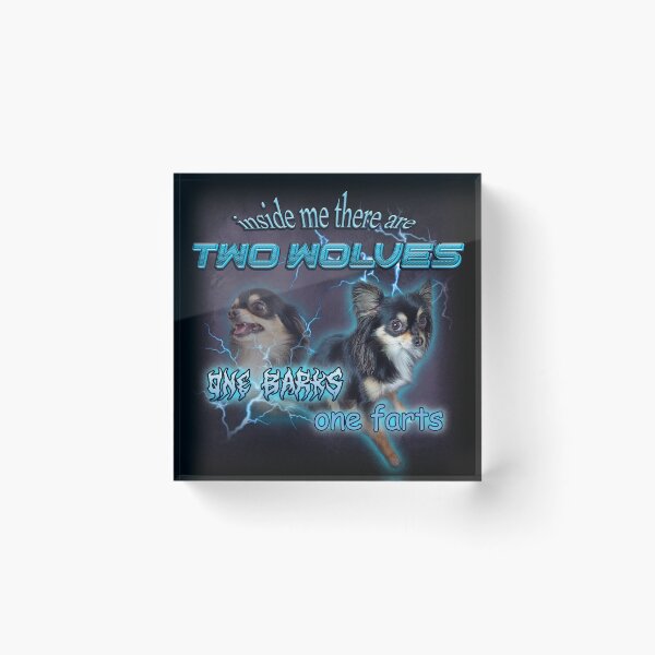 Item preview, Inside me there are two wolves  designed and sold by TerezaValkova.