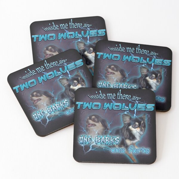 Item preview, Inside me there are two wolves  designed and sold by TerezaValkova.