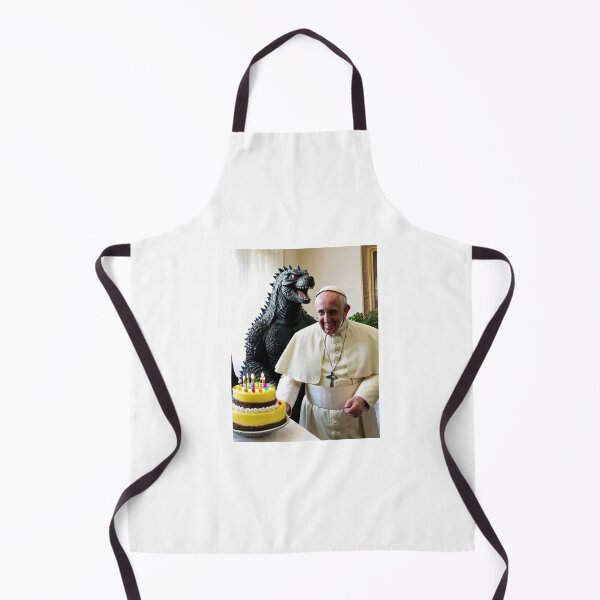 Item preview, Godzilla pope francis birthday funny prank gift 03 designed and sold by CheeseBlueprint.