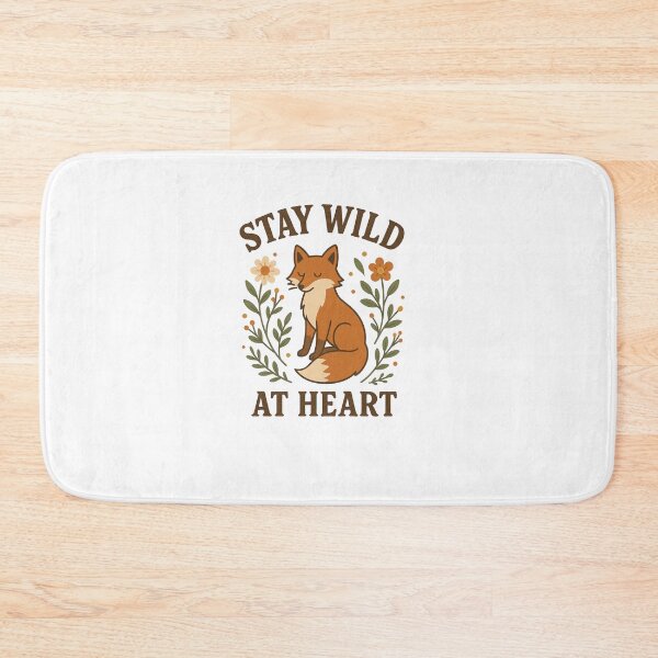 Item preview, Wild Soul – Fox & Floral Retro Artwork designed and sold by teevoxx.