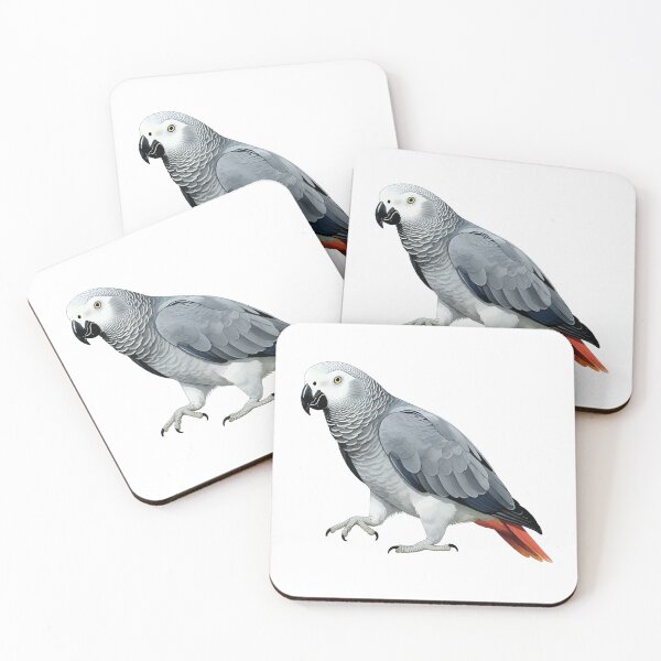 Item preview, Congo gray parrot designed and sold by Origen88.