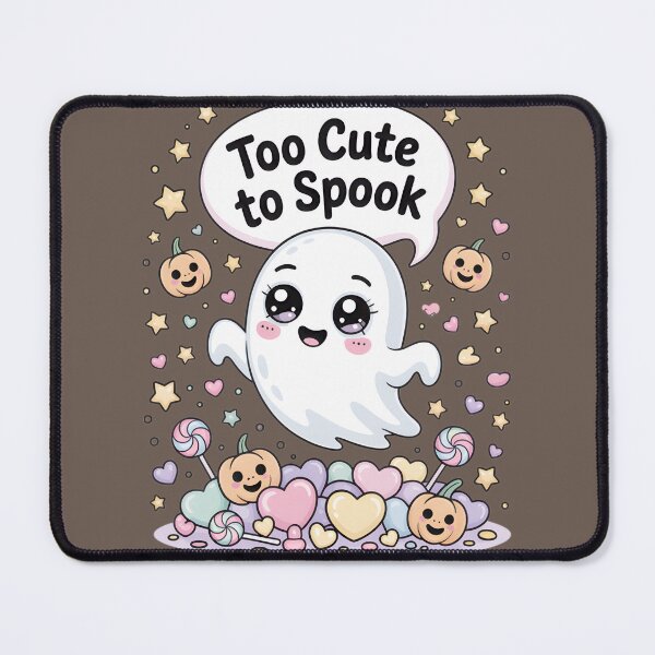 Item preview, Adorable Ghost Says Too Cute to Spook designed and sold by Jessica Becker.