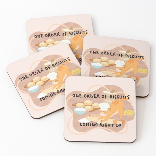 Item preview, One Order of Biscuits Coming Right Up, Baking Cat Kitchen designed and sold by Aka.Alex.