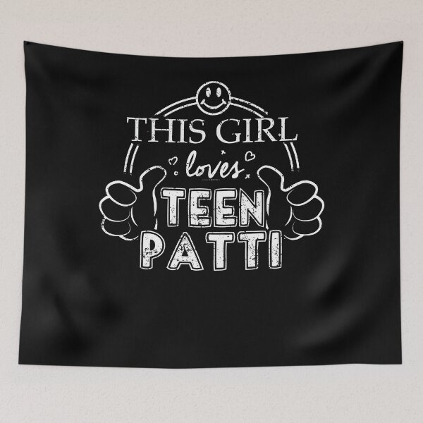 Item preview, Girl Loves Teen Patti designed and sold by shoppzee.
