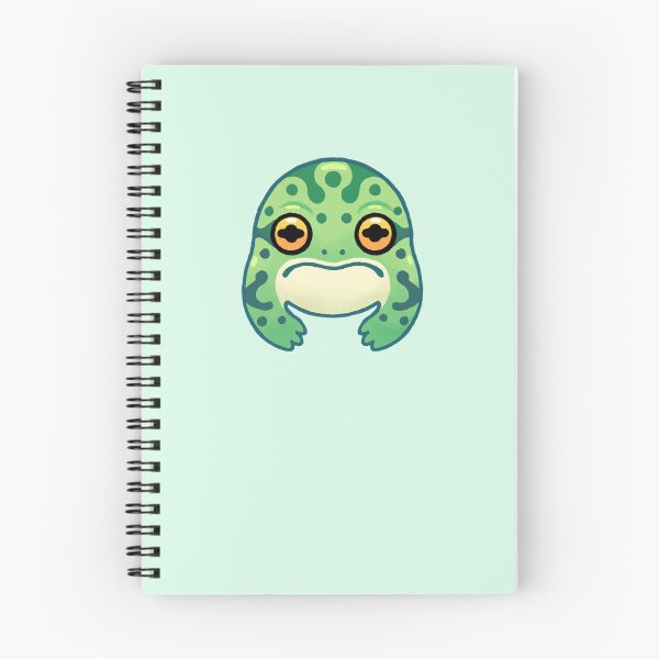 Item preview, Cute Grumpy Frog Face designed and sold by Tami Wicinas.