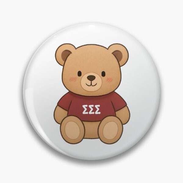 Item preview, Tri Sigma Teddy Bear designed and sold by paigelarae1127.