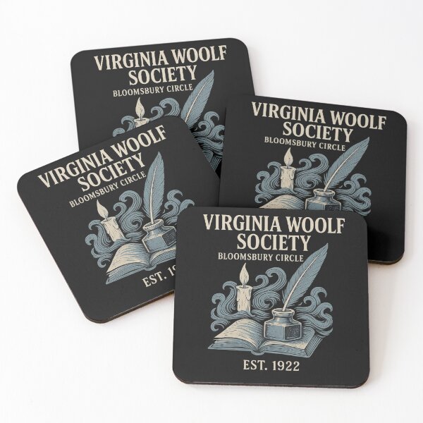 Item preview, Virginia Woolf Society Est. 1922 – Bloomsbury Circle - Dark Academia Writers designed and sold by DebuggedDressed.