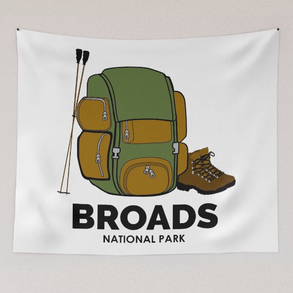 Item preview, Broads National Park Backpack designed and sold by Esskay Designs.