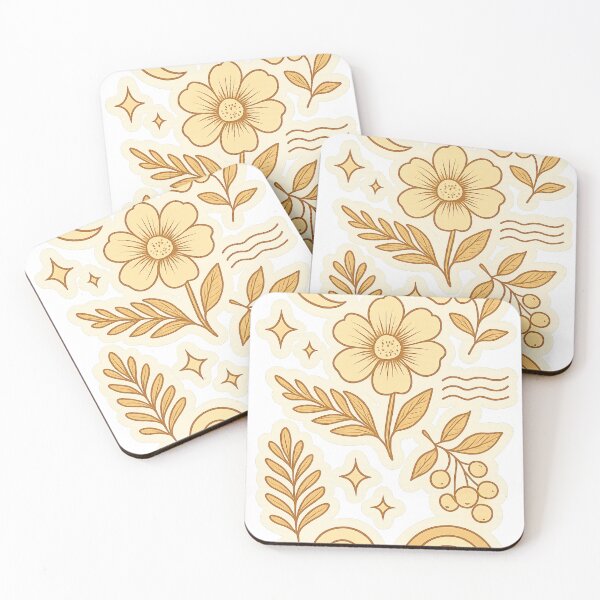Item preview, Botanical Whimsy – Nature Pattern Sticker designed and sold by Chill Doodles.