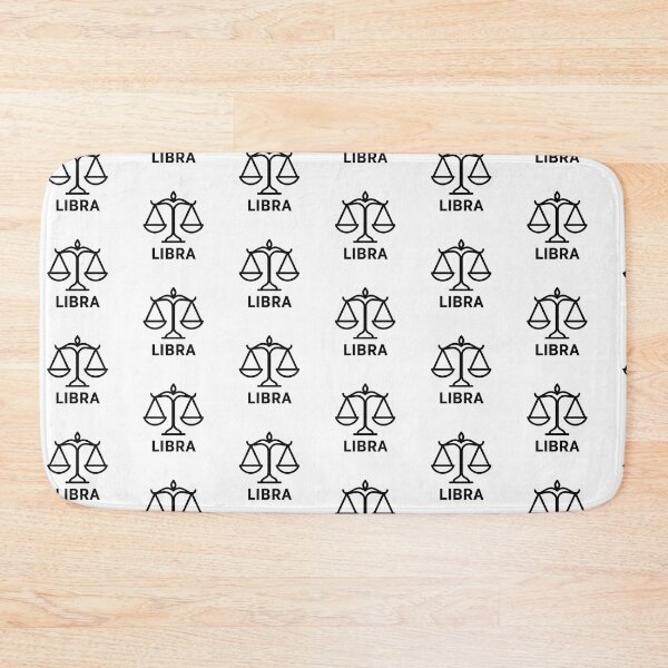 Item preview, Black and White Libra Zodiac designed and sold by Bashar-Design.