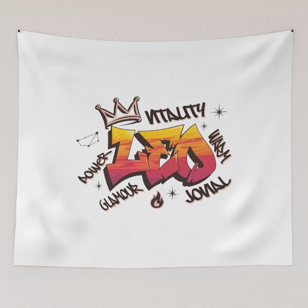 Item preview, Leo Zodiac Personality Graphic – Astrology Star Sign Design for Confident Leos designed and sold by JoeZigns81.