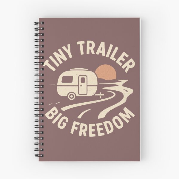 Item preview, Tiny Trailer, Big Freedom T-shirt designed and sold by AdelStore.