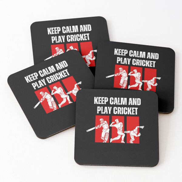 Item preview, Keep Calm and Play Cricket | Graphic Sports T-Shirt designed and sold by Roaring Play.