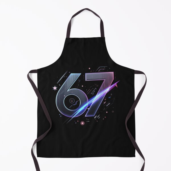 Item preview, 67 Trend – Viral Minimalist Number Design designed and sold by Naro Hive.